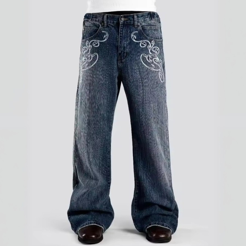 Embroidery Cotton - Retro Y2K 2 Pcs Set Street