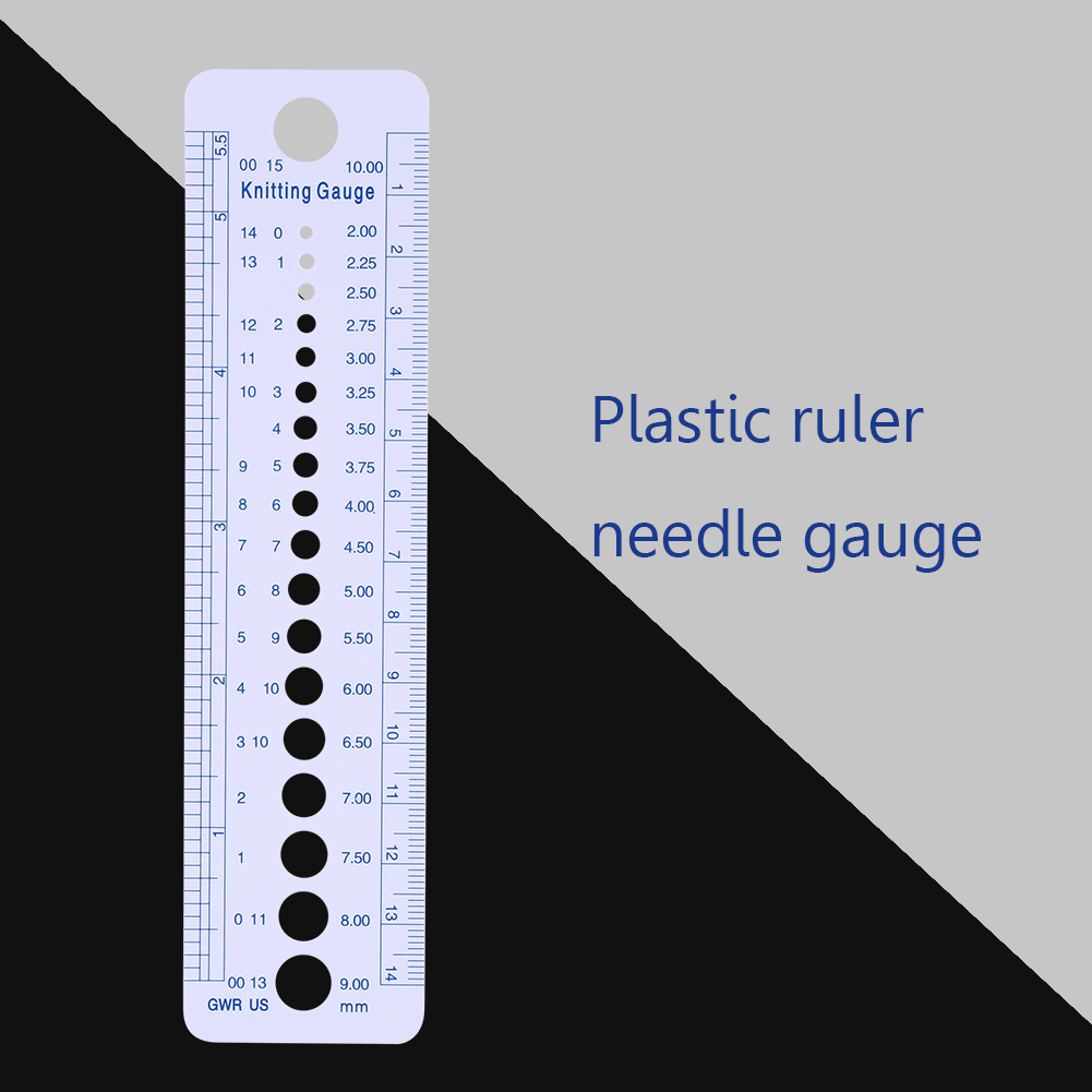 Embroidery Needles - Quilting Patch work Ruler Plastic Knitting