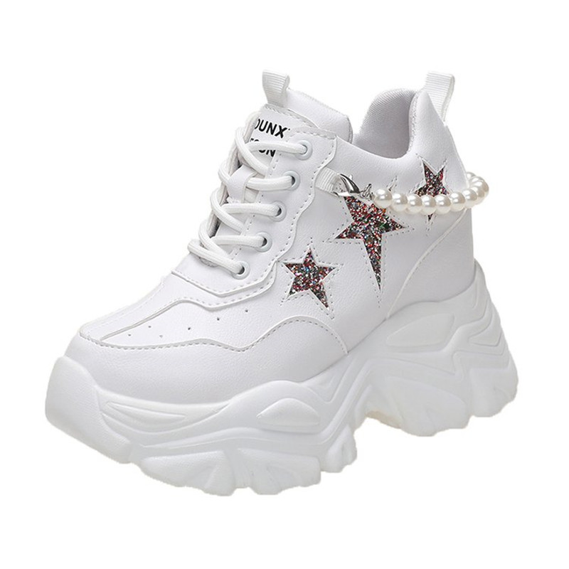 Embroidery Cotton - High Quality High Platform Shoes Woman