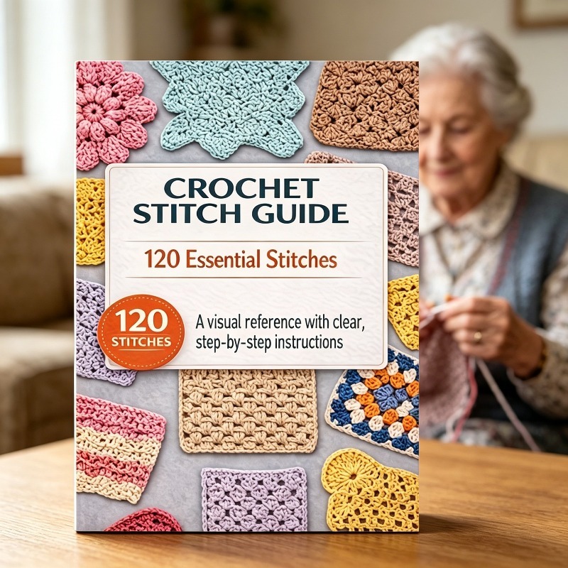 Embroidery Needles - Complete Crochet Stitch Guide for Beginners