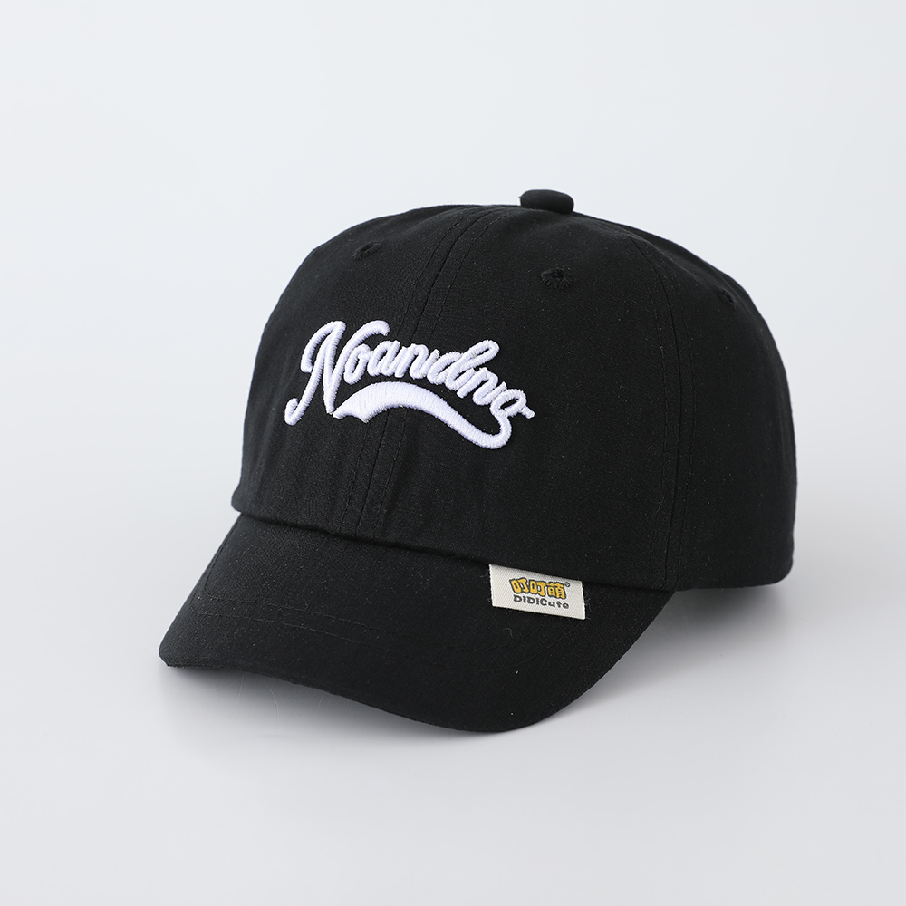 Embroidery Cap - Korean-style casual style Noamdino handwritten embroidery
