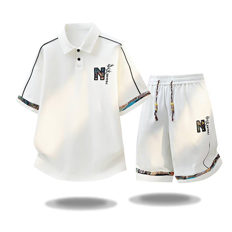 New Summer Fashion Trendy Outd - Embroidery Shirt ulasan dan harga