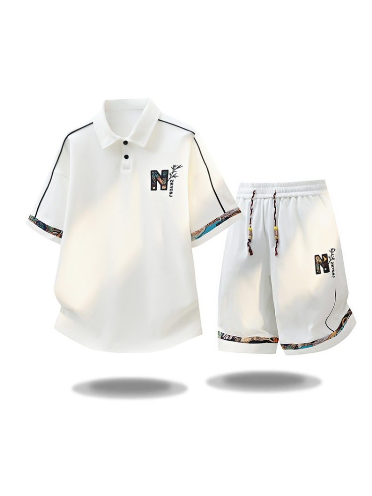 New Summer Fashion Trendy Outd - Embroidery Shirt ulasan dan harga