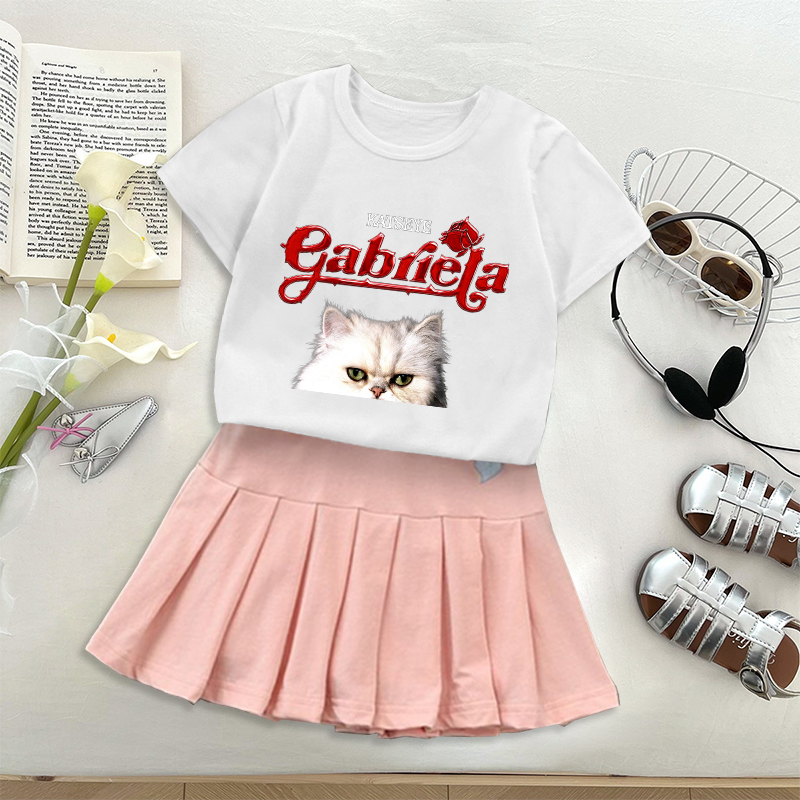 Fashion K POP K-KATSEYE T-shir - Embroidery Shirt ulasan dan harga