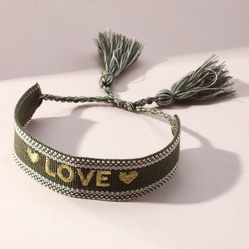 n Sle Handmade Letter Embroide - Embroidery Letter N ulasan dan harga