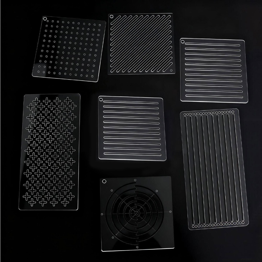 Acrylic Sashiko Stencil Templa - Embroidery Meaning ulasan dan harga
