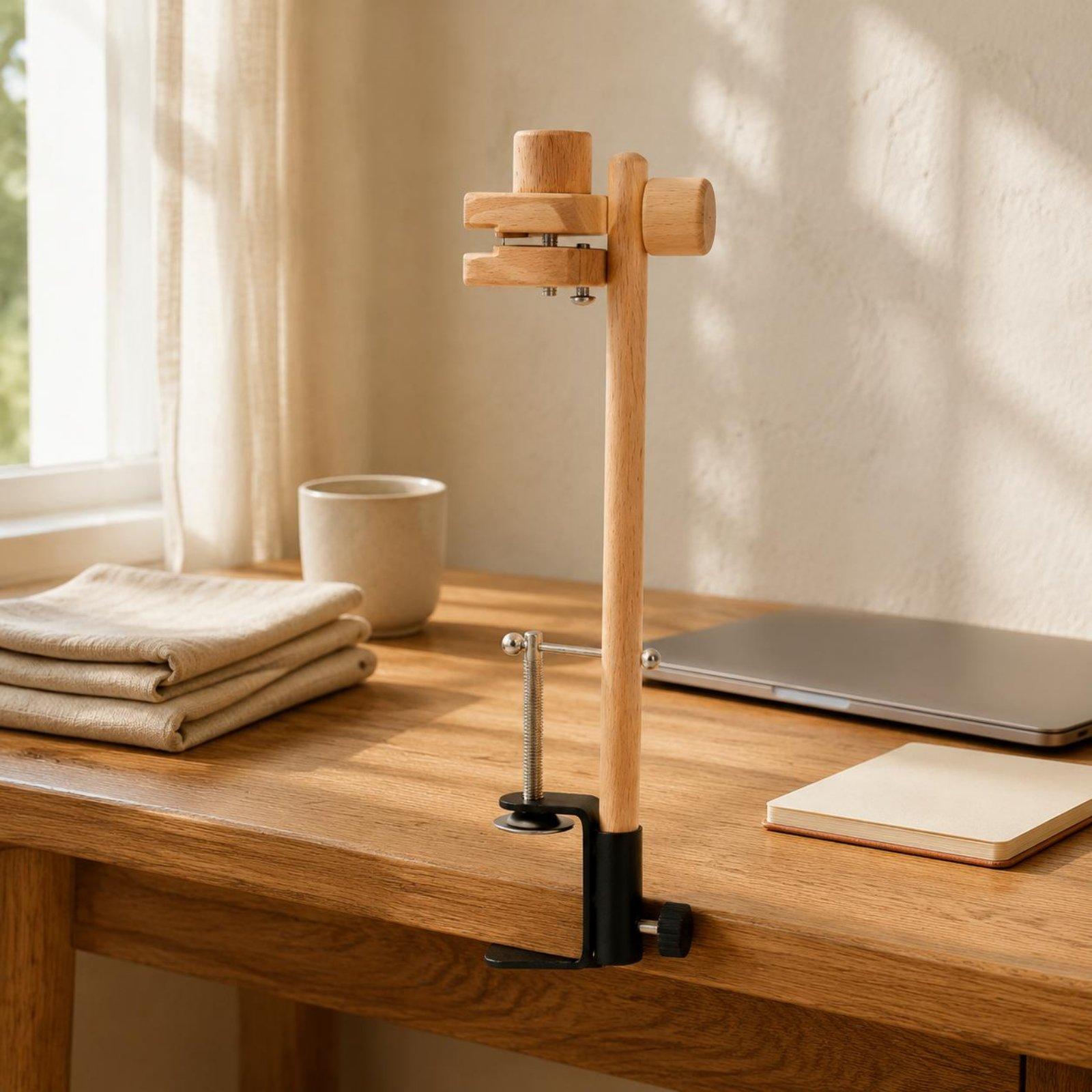 Beech Wood Table Clamp Embroid - Embroidery Hoop ulasan dan harga