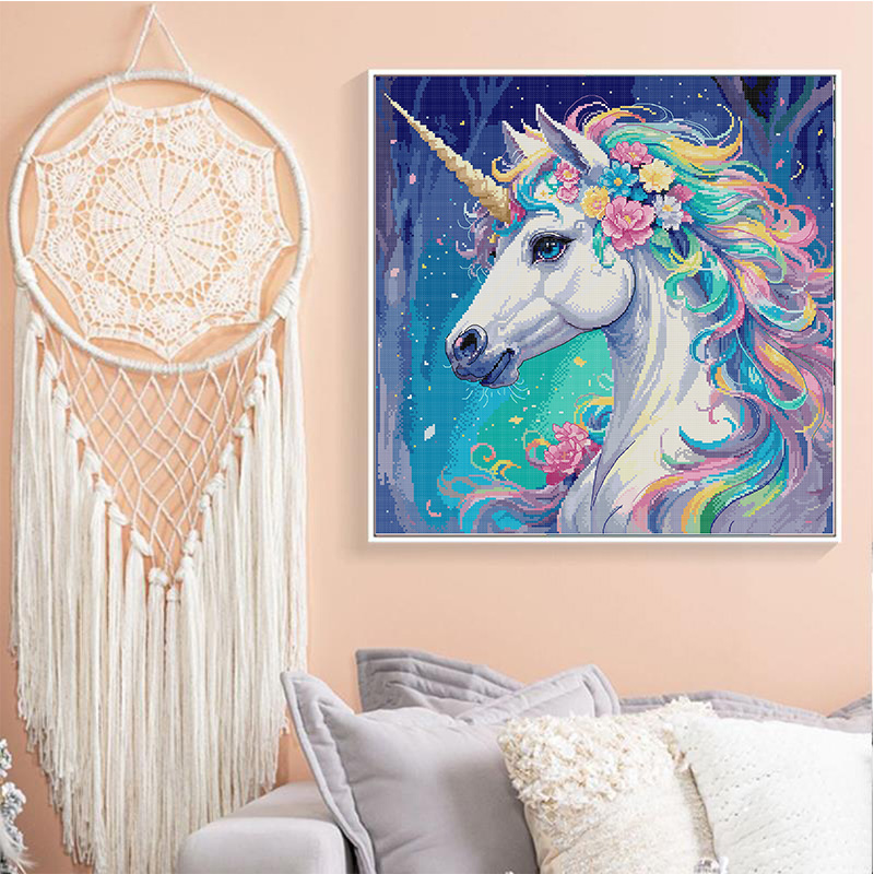 Joy Sunday Animal Pattern Cros - Embroidery Meaning ulasan dan harga
