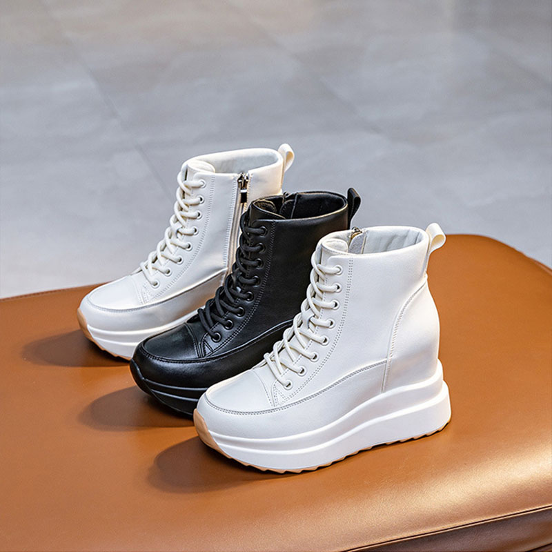 XMWRLW Genuine Leather Women A - Embroidery White ulasan dan harga