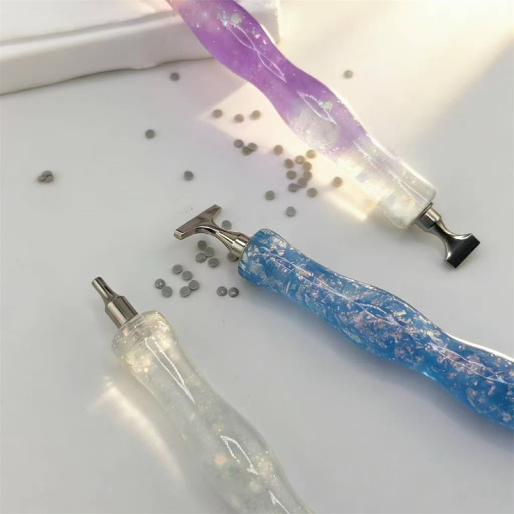 New Wavy  Resin Diamond Painti - Embroidery Handicraft ulasan dan harga