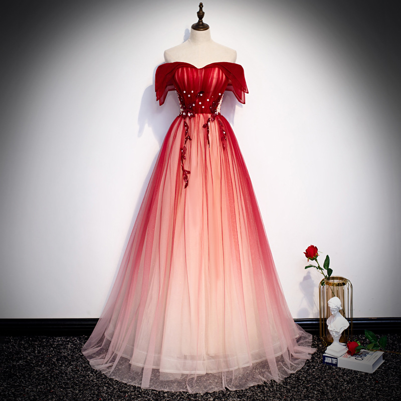 Strap Toast Dress for Bride 20 - Embroidery Red ulasan dan harga