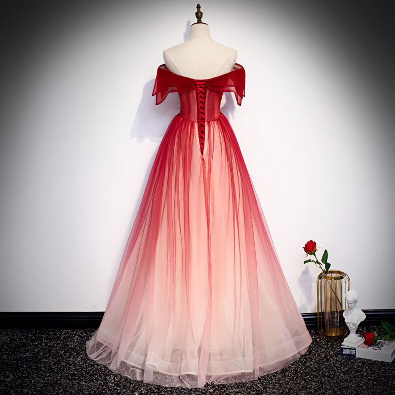 Strap Toast Dress for Bride 20 - Embroidery Red ulasan dan harga