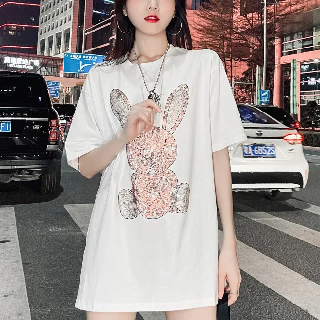 Women's Summer Casual T-Shirt: - Embroidery Shirt ulasan dan harga