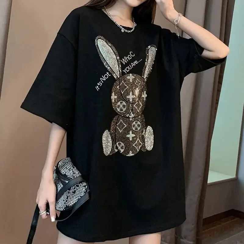 Women's Summer Casual T-Shirt: - Embroidery Shirt ulasan dan harga