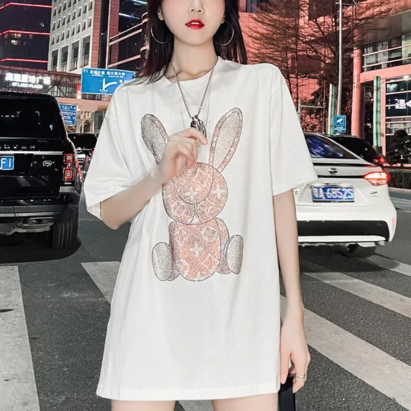 Women's Summer Casual T-Shirt: - Embroidery Shirt ulasan dan harga
