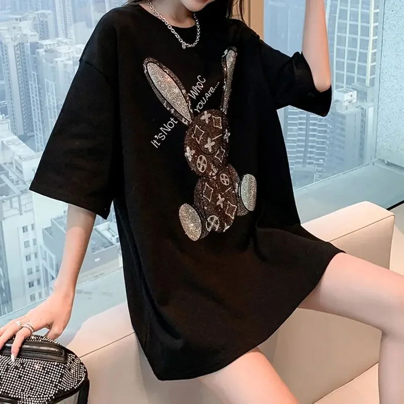 Women's Summer Casual T-Shirt: - Embroidery Shirt ulasan dan harga