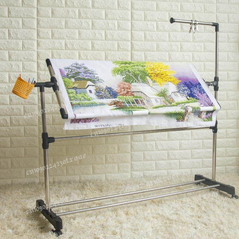 Adjustable Cross Stitch Frame  - Embroidery Hoop ulasan dan harga