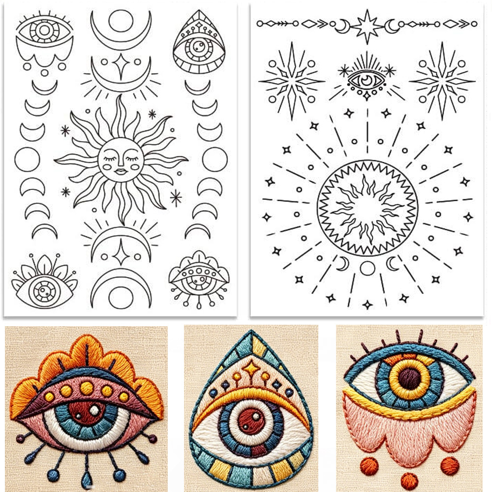 Stick And Stitch Mystical Sun  - Embroidery Meaning ulasan dan harga