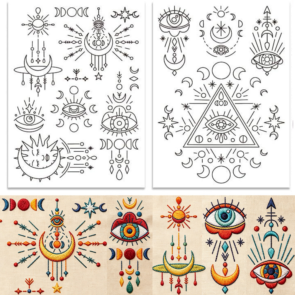 Stick And Stitch Mystical Sun  - Embroidery Meaning ulasan dan harga