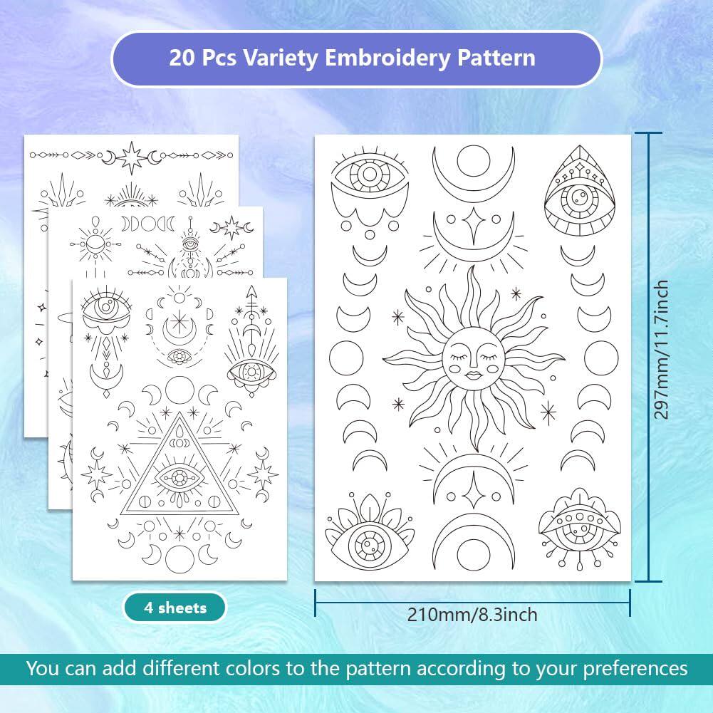 Stick And Stitch Mystical Sun  - Embroidery Meaning ulasan dan harga