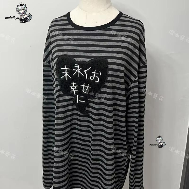Y2K American Punk Vintage O Ne - Embroidery Cotton ulasan dan harga