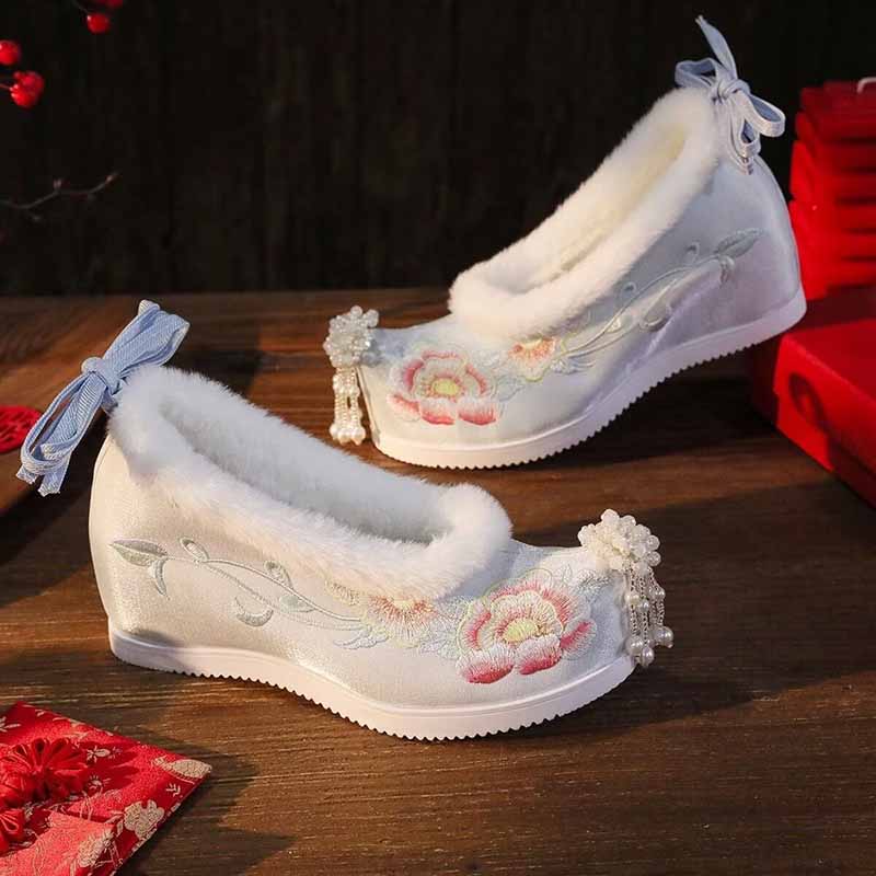 Women`s Plus Size 41# Hanfu Em - Embroidery Cotton ulasan dan harga