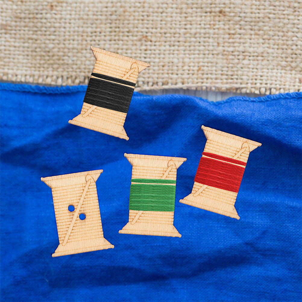 100Pcs Wooden Embroidery Floss - Embroidery Handicraft ulasan dan harga