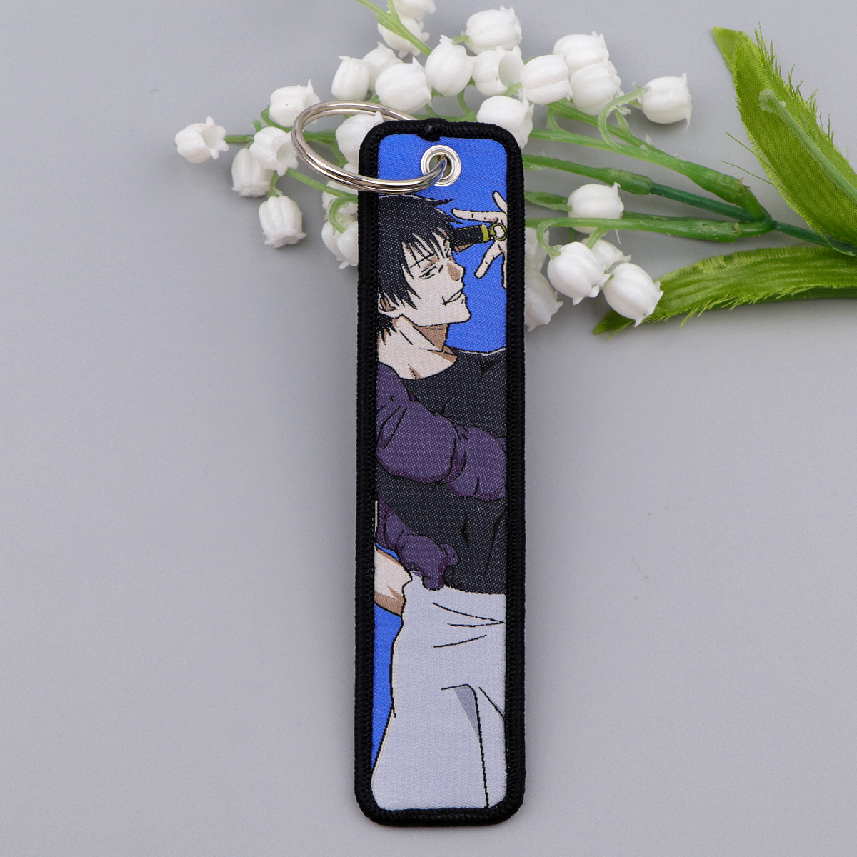 1PCS Japanese Anime Key Fobs H - Embroidery Hoop ulasan dan harga