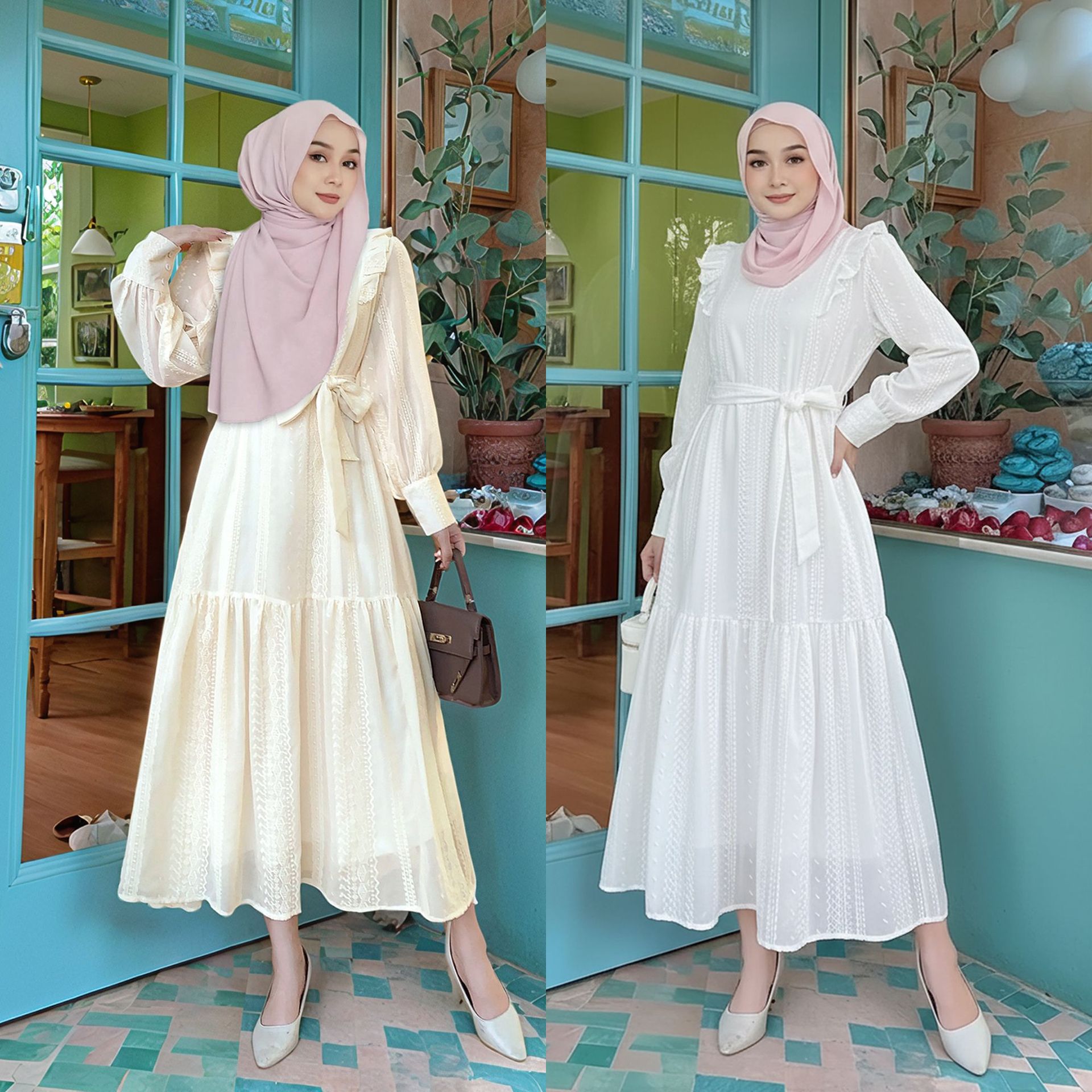Muslim Dubai Malaysia Indonesi - Embroidery In Indonesia ulasan dan harga