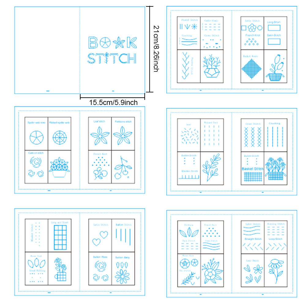 Hand-Embroidery Books Starter  - Embroidery Guide Book ulasan dan harga