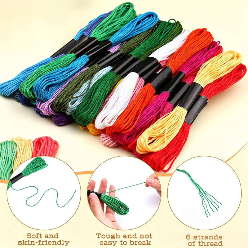 Embroidery Thread Floss 12/24/ - Embroidery Meaning ulasan dan harga