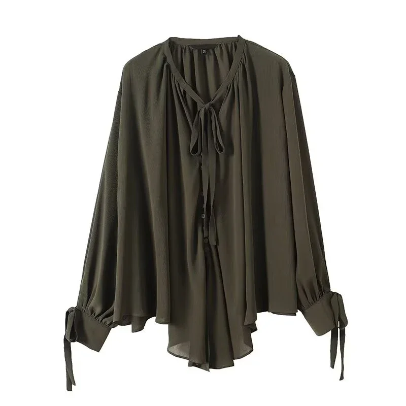 2025 French Style Women's Shir - Embroidery Shirt ulasan dan harga