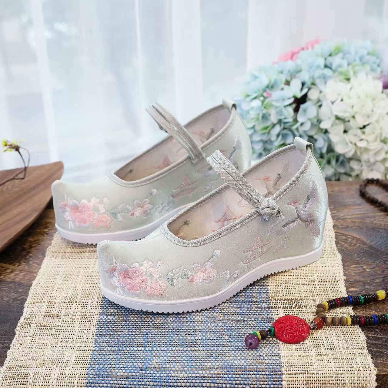 Women Increased Internal Embro - Embroidery Cotton ulasan dan harga