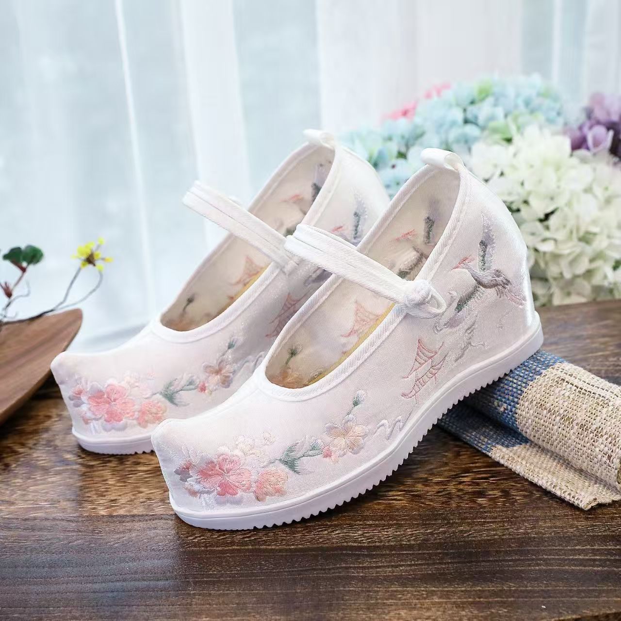 Women Increased Internal Embro - Embroidery Cotton ulasan dan harga