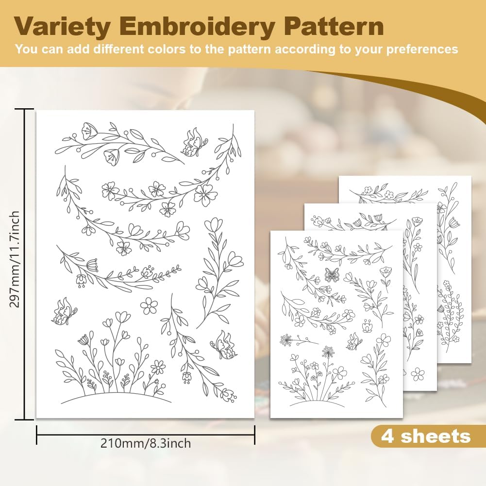Water Soluble Embroidery Stabi - Embroidery Meaning ulasan dan harga