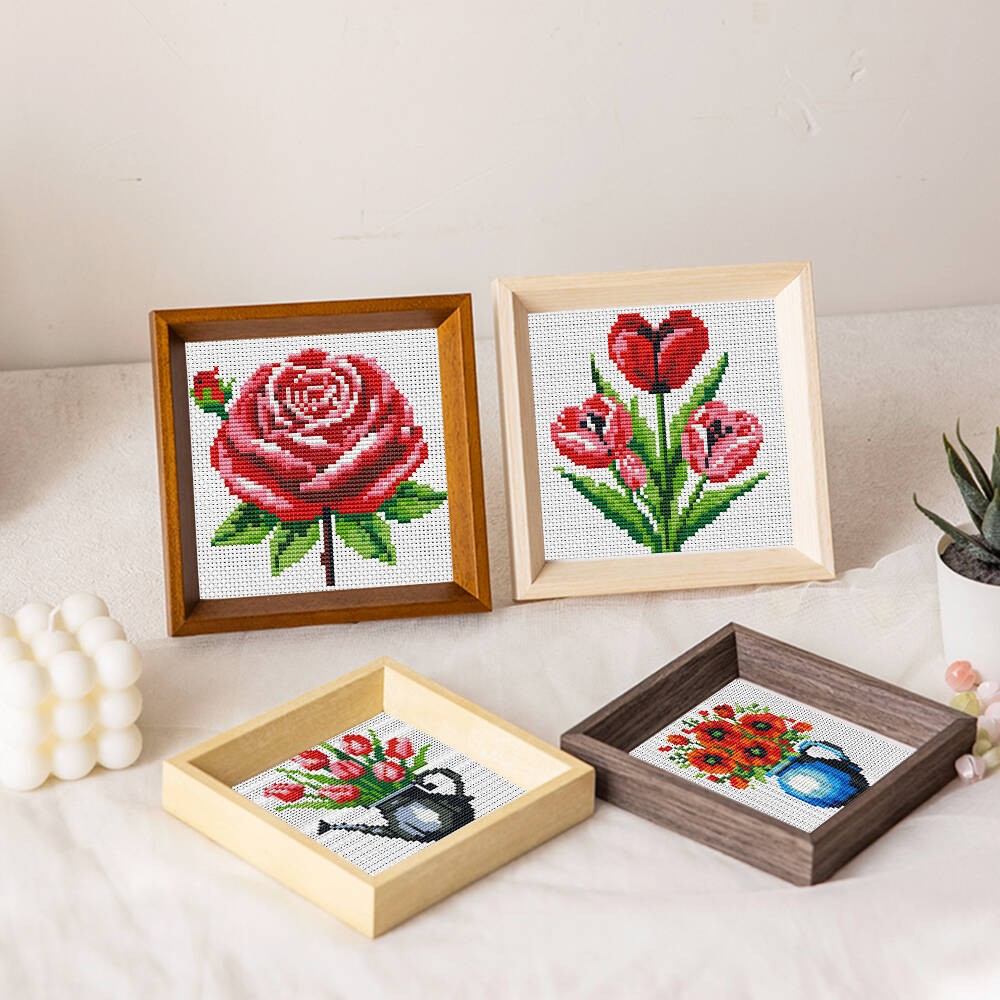 Evershine 8pcs Mini Flower Cro - Embroidery Meaning ulasan dan harga