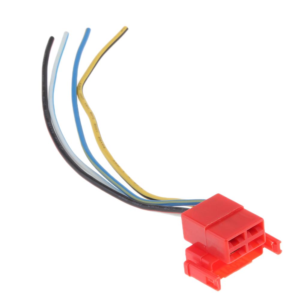 Motorbike 4 Pins Solenoid Rela - Embroidery Red ulasan dan harga