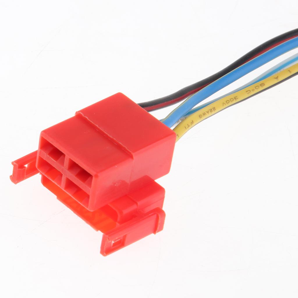 Motorbike 4 Pins Solenoid Rela - Embroidery Red ulasan dan harga