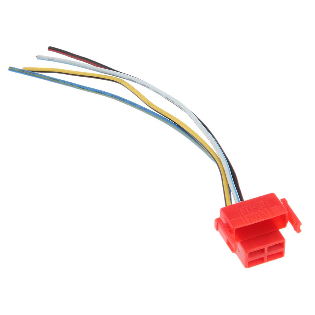 Motorbike 4 Pins Solenoid Rela - Embroidery Red ulasan dan harga