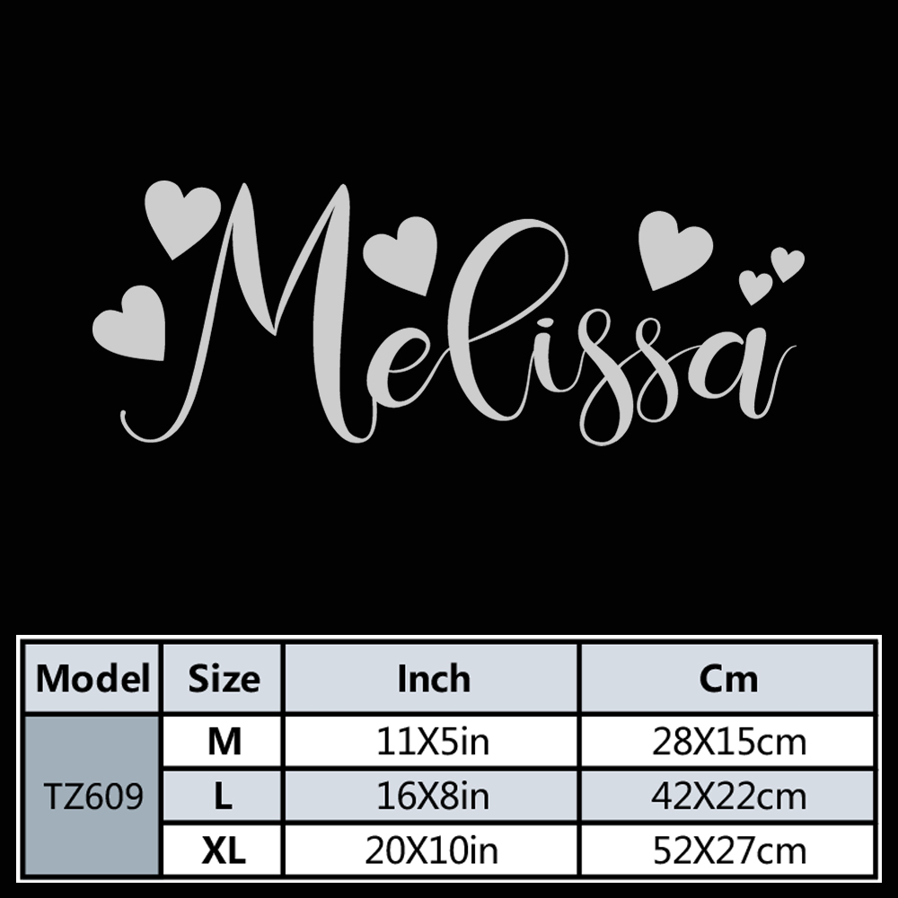 1pc Diy Personalize Custom Nam - Embroidery Wall Art ulasan dan harga