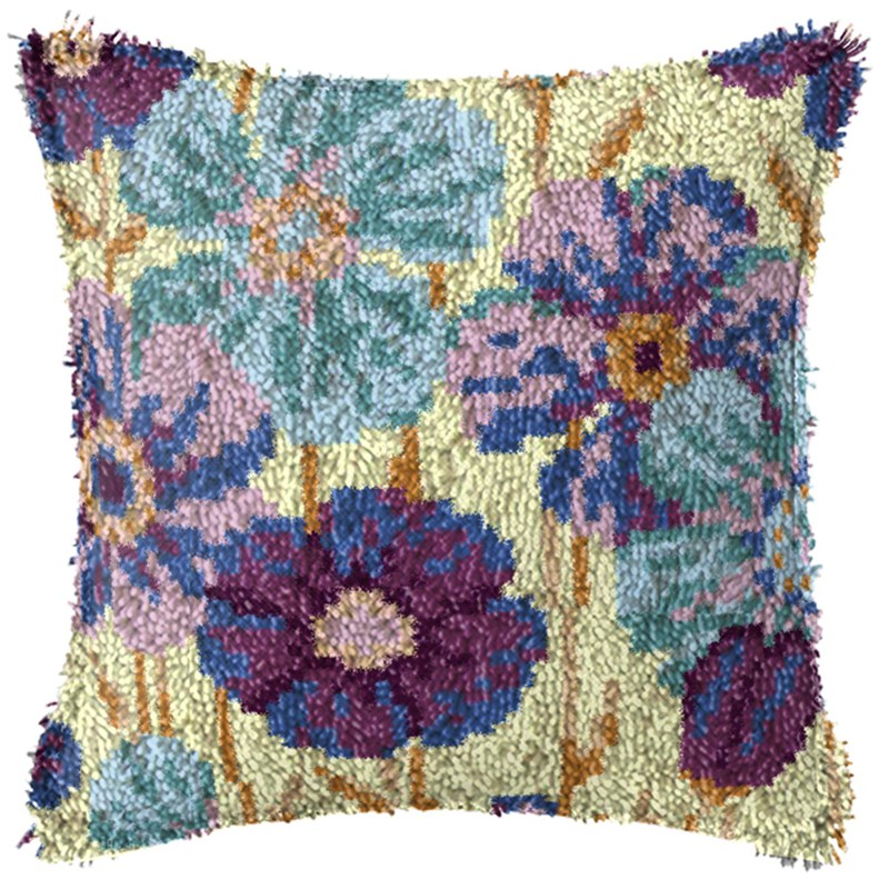 European Retro Flower Latch Ho - Printed Embroidery Kit ulasan dan harga
