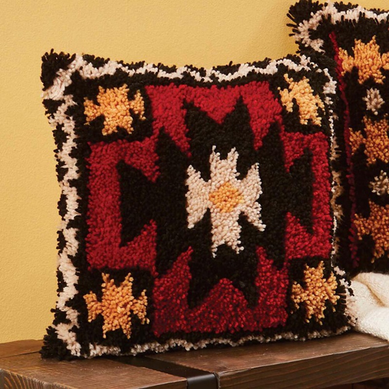 European Retro Flower Latch Ho - Printed Embroidery Kit ulasan dan harga