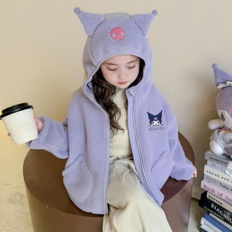 Hot Sanrio Girls Velvet Long-S - Embroidery Shirt ulasan dan harga