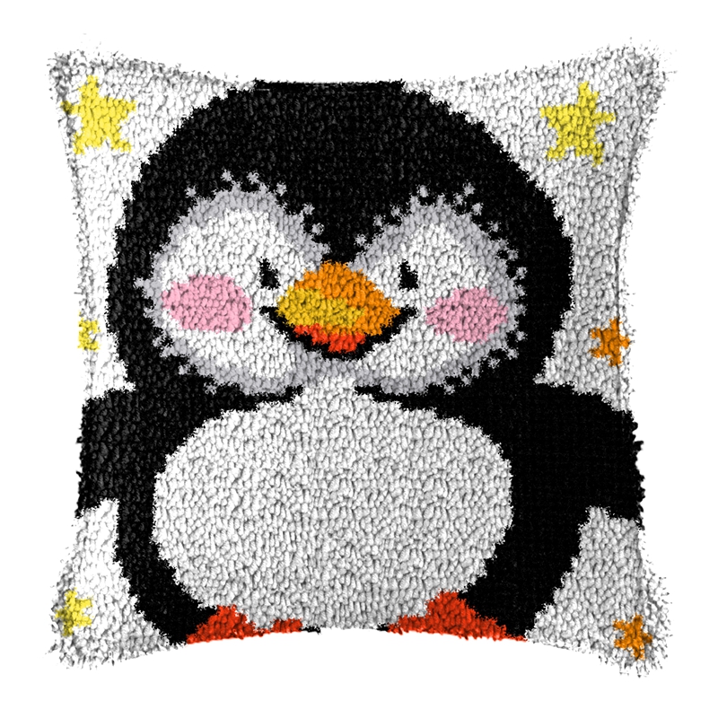 DIY Bird Unicorn Pillow Handcr - Printed Embroidery Kit ulasan dan harga