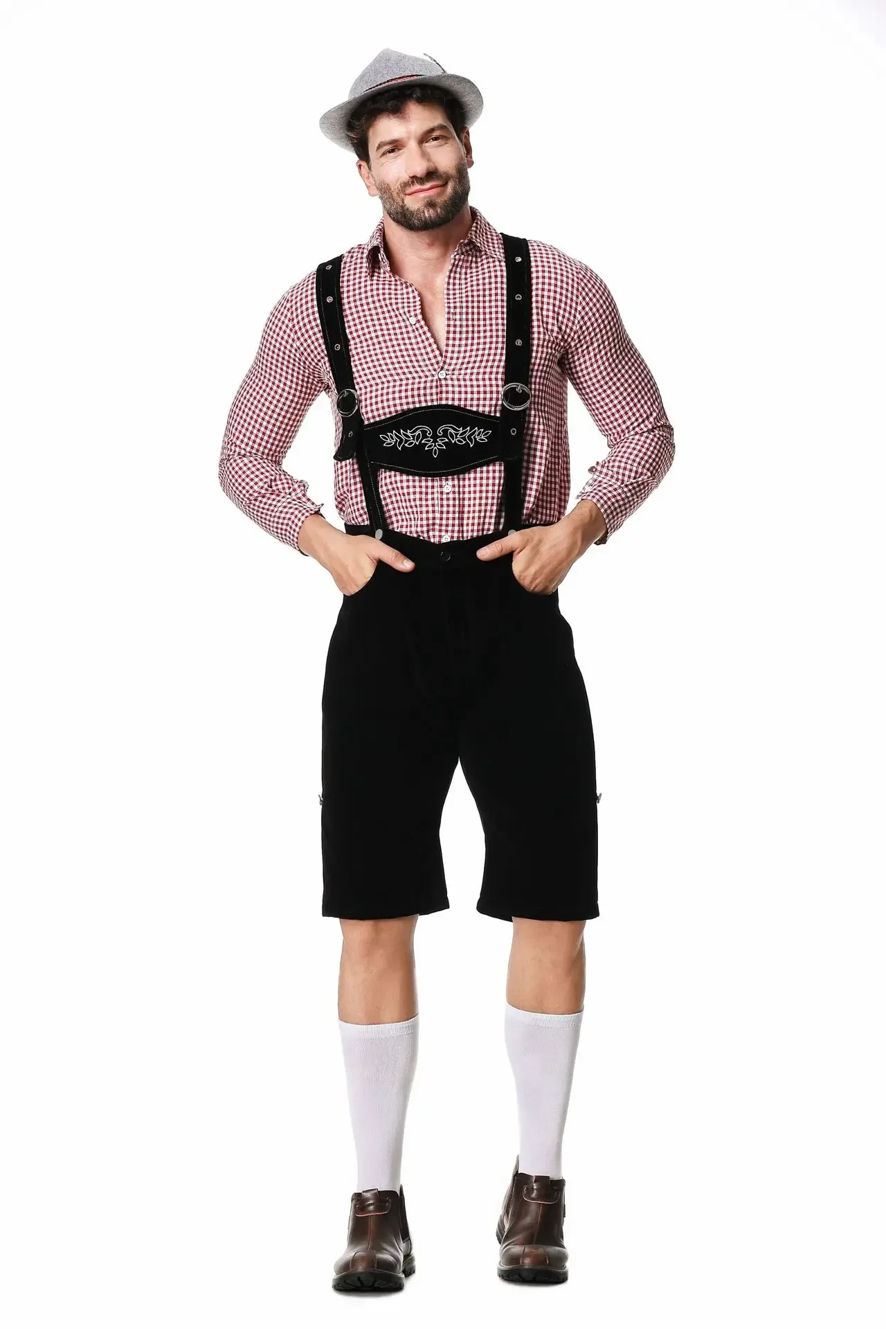 Germany Munich Traditional Okt - Embroidery Shirt ulasan dan harga