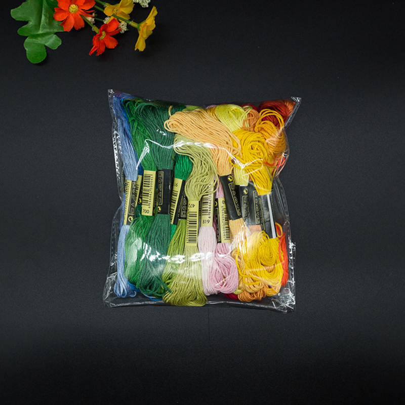 C 24/100/50 Multicolor Cross   - Embroidery Handicraft ulasan dan harga