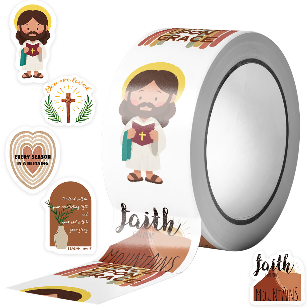 500pcs Jesus Bible Sticker For - Embroidery Wall Art ulasan dan harga