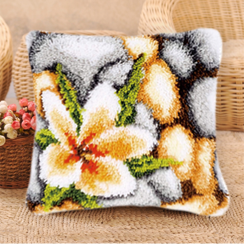 Flower Grass Plant Series Latc - Printed Embroidery Kit ulasan dan harga