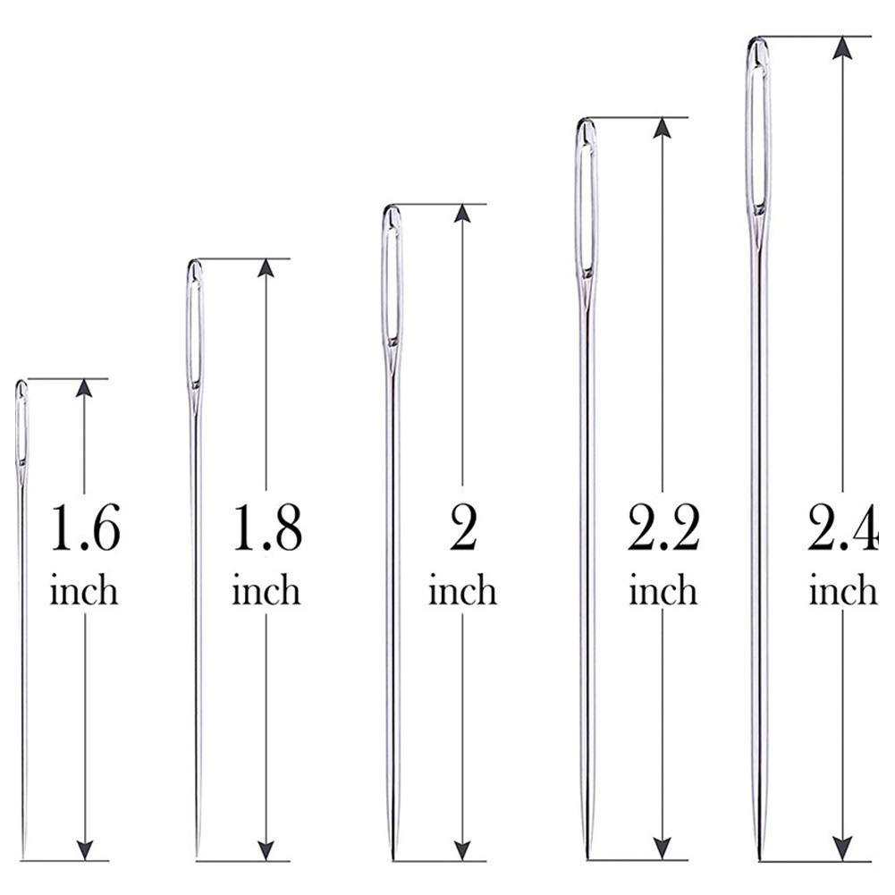 25 Pcs Large Eye Stitching Nee - Embroidery Needles ulasan dan harga