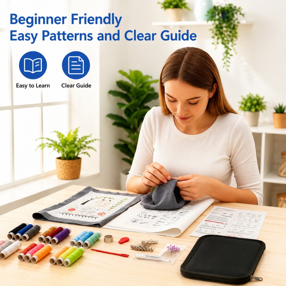 Embroidery Stitch Practice Boo - Embroidery Guide Book ulasan dan harga